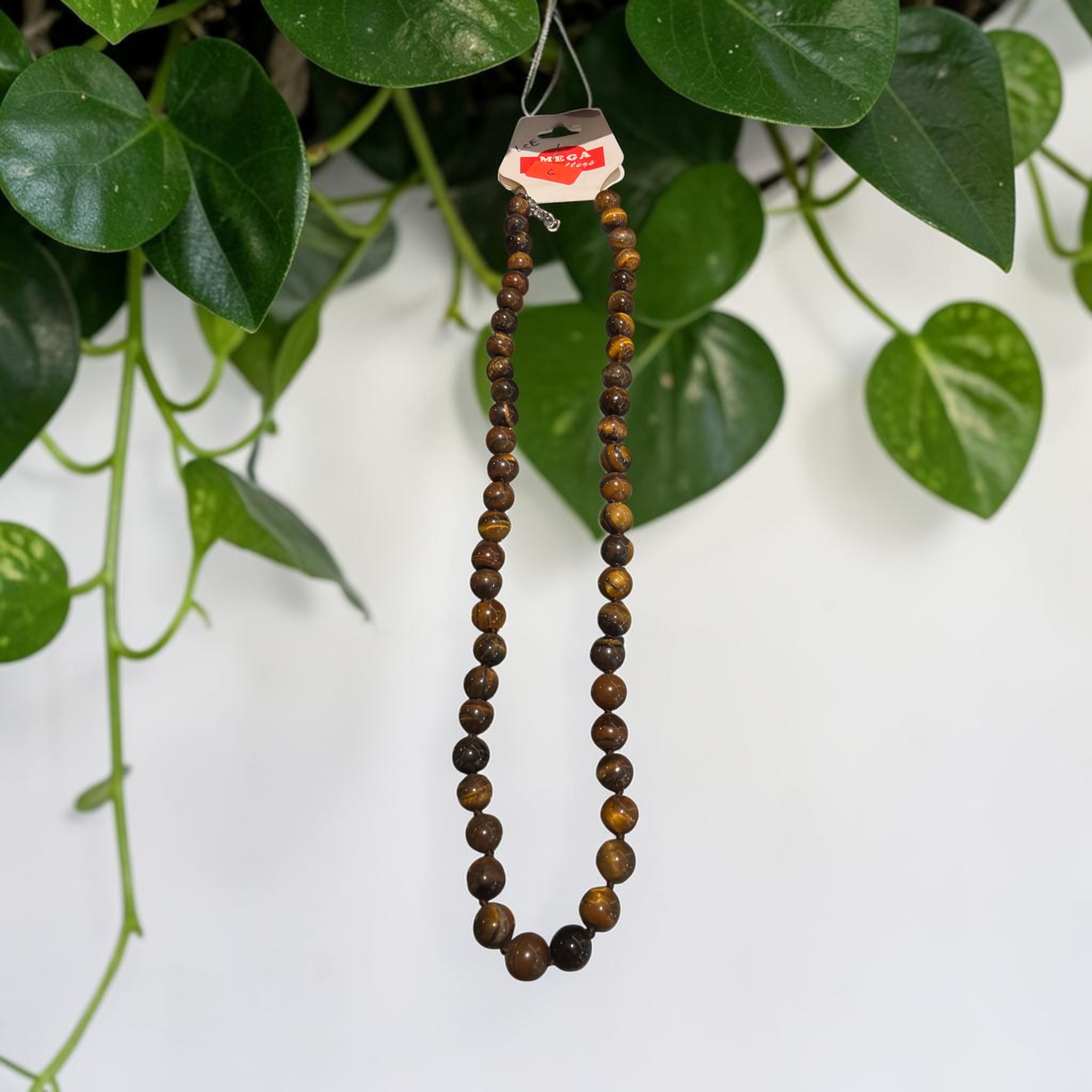 Natural stone necklace