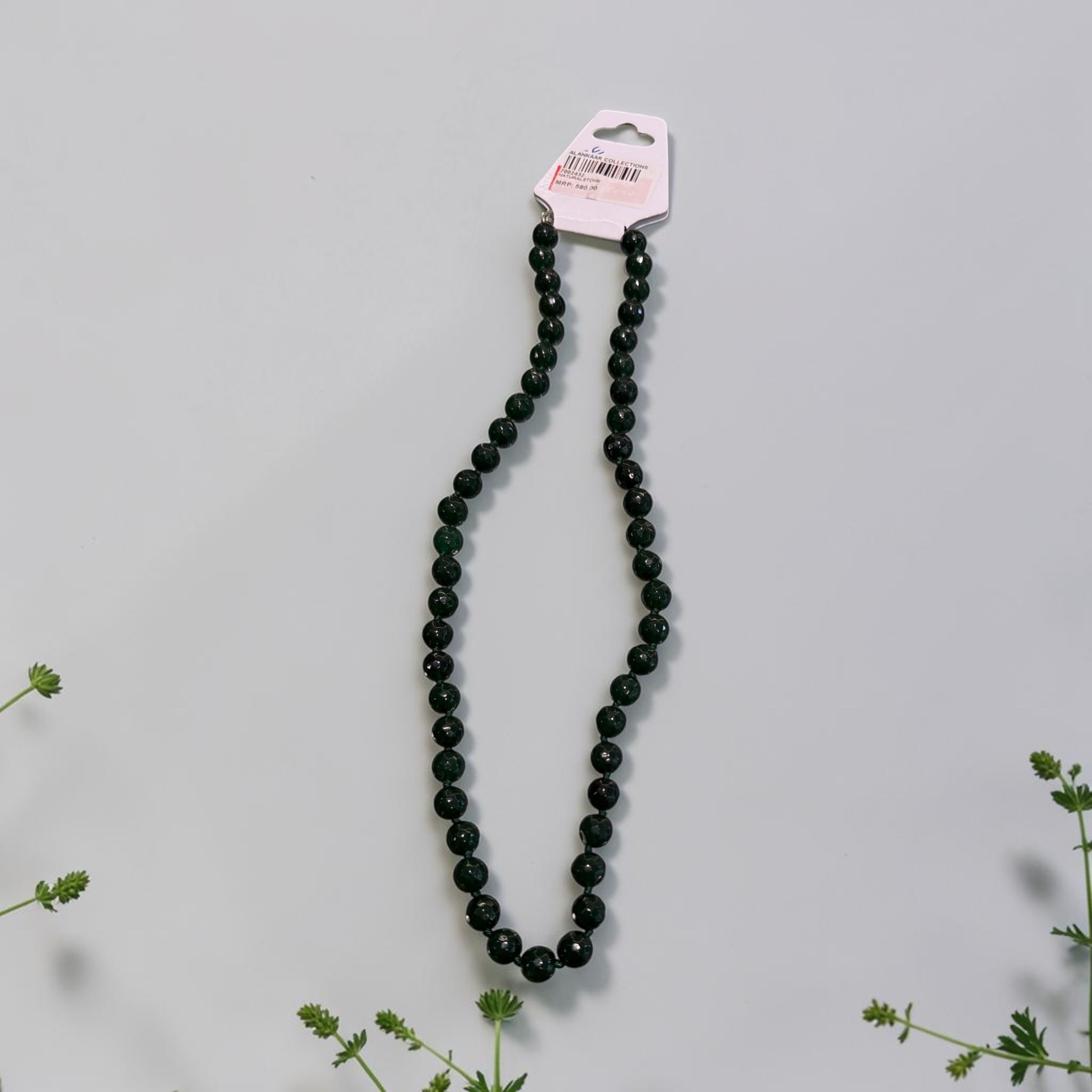 Natural round beads